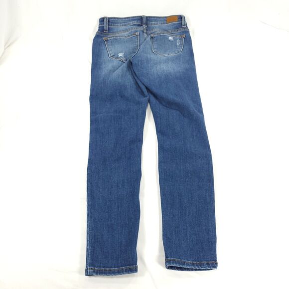 Judy Blue Skinny Casual Button Zip Medium Wash Denim Jeans Womens Size 5/27 Blue - Picture 3 of 9